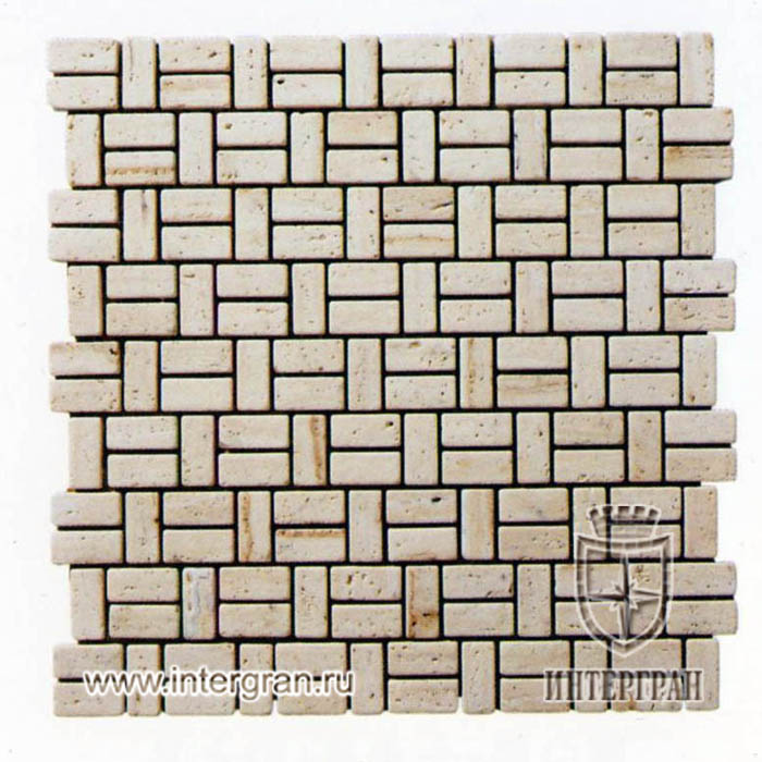 Мозаика простая RMPR0001 от компании «ИНТЕРГРАН» | Изготовление мозаики из натурального камня