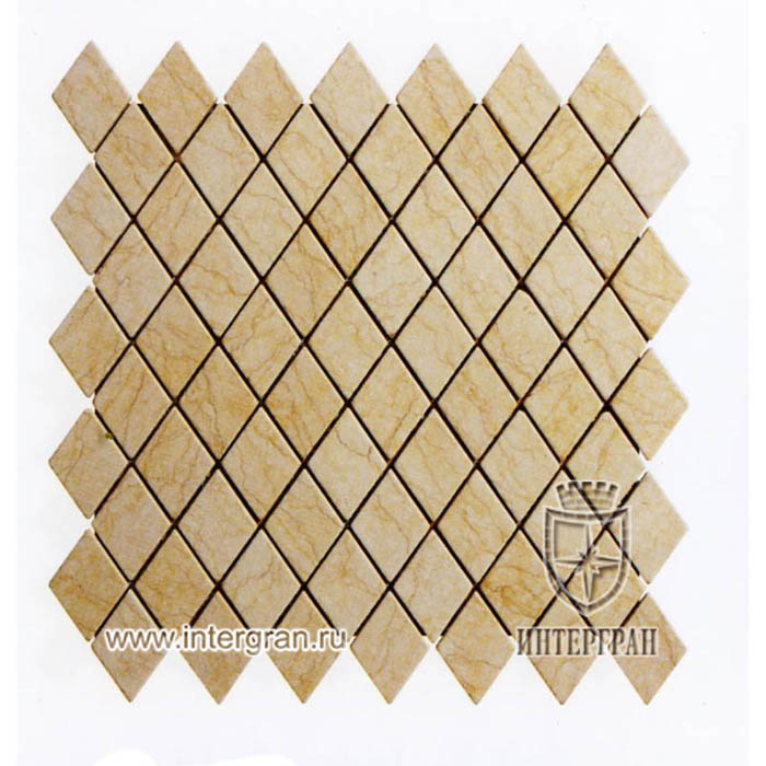 Мозаика простая RMPR0026 от компании «ИНТЕРГРАН» | Изготовление мозаики из натурального камня