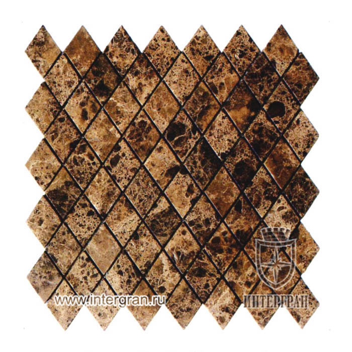 Мозаика простая RMPR0031 от компании «ИНТЕРГРАН» | Изготовление мозаики из натурального камня