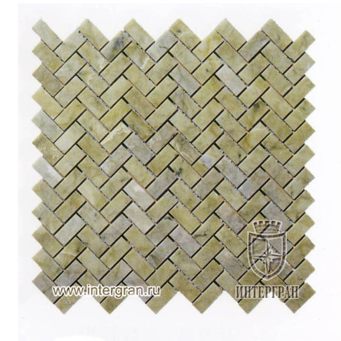Мозаика простая RMPR0040 от компании «ИНТЕРГРАН» | Изготовление мозаики из натурального камня