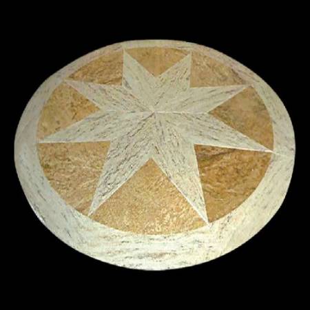 Панно из мрамора ARTM-C0026 от компании «ИНТЕРГРАН» | Изготовление панно из натурального камня